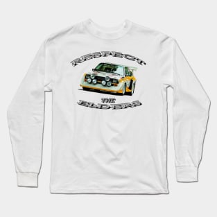 Audi Quattro 'Respect The Elders' Long Sleeve T-Shirt